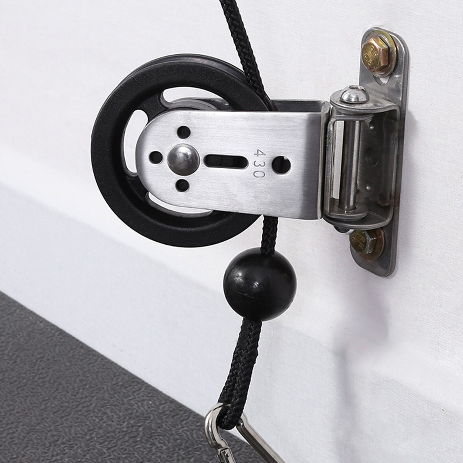 Cable de polea para entrenamiento en casa, equipo de entrenamiento de tríceps, tirar hacia abajo, bíceps, rizo, espalda, antebrazo, hombro, gimnasio
