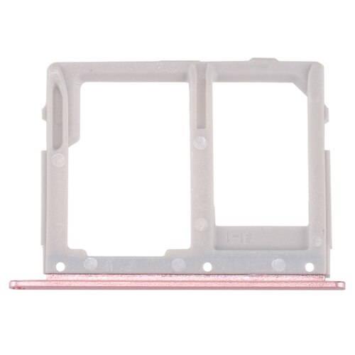 voor SIM Card Tray + SIM/Micro SD Card Tray voor Galaxy C7 Pro/C7010 &amp; C5 pro/C5010 Reparatie, vervanging, accessoires: Rose Gold