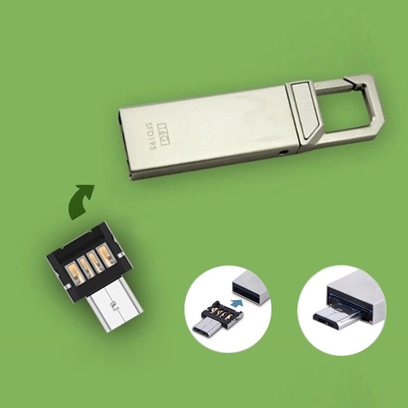 Otg Adapter Usb Naar Micro Usb Converter Flash Drive Connector Voor Android Smartphone Tablet Pc Met Otg Flash Muis toetsenbord