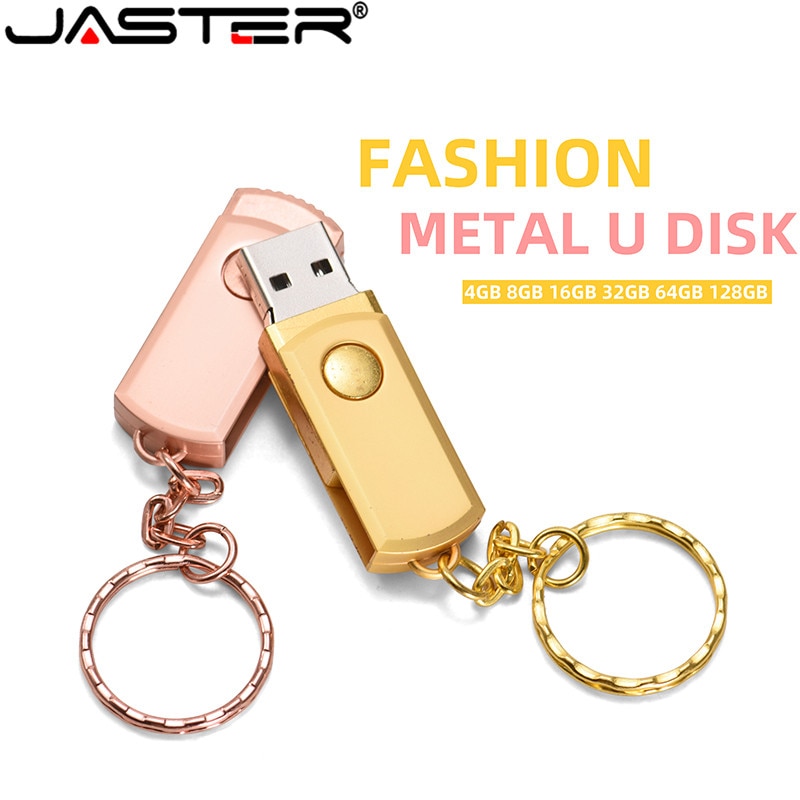 Rvs Usb 2.0 Pen Drive 256Gb 128Gb Usb Flash Drive 16Gb 32Gb 64Gb Pendrive usb Stick Met Sleutelhanger Flash Drive