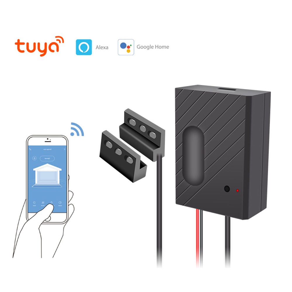 Smart Home Automation Smart Garage Opener Compatible With Alexa Echo Google Home Smart Life Tuyasmart APP
