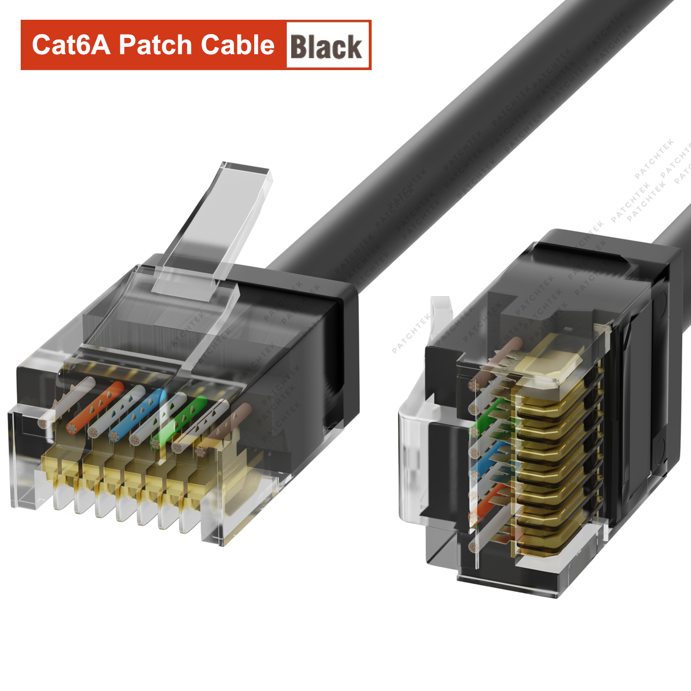COMNEN Cat6A câble Ethernet 1 pièces câble court mince RJ45 internet 10G Cat6 cordon de raccordement câble Lan UTP pour routeur Ps5 ordinateur Xbox: Gris foncé / 5 mètres
