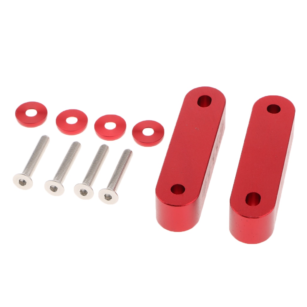 Kit de jeu de Risers d'espacement de capot en alliage d'aluminium pratique universel