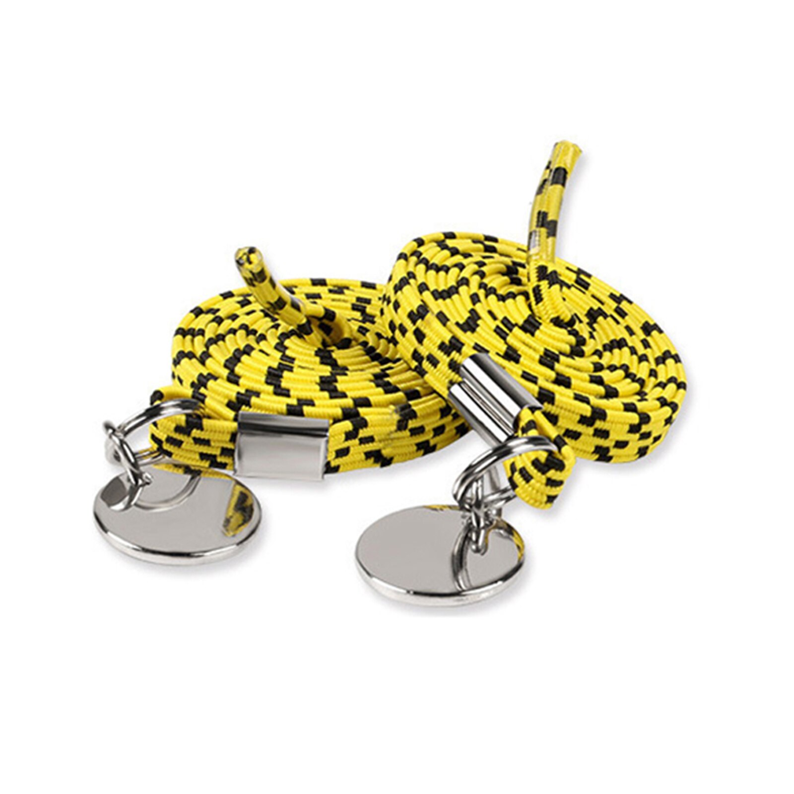 Elastic One Hand No-tie Shoe Laces Shoe Laces for Adults and Kids Many Colors TC21: yellow black