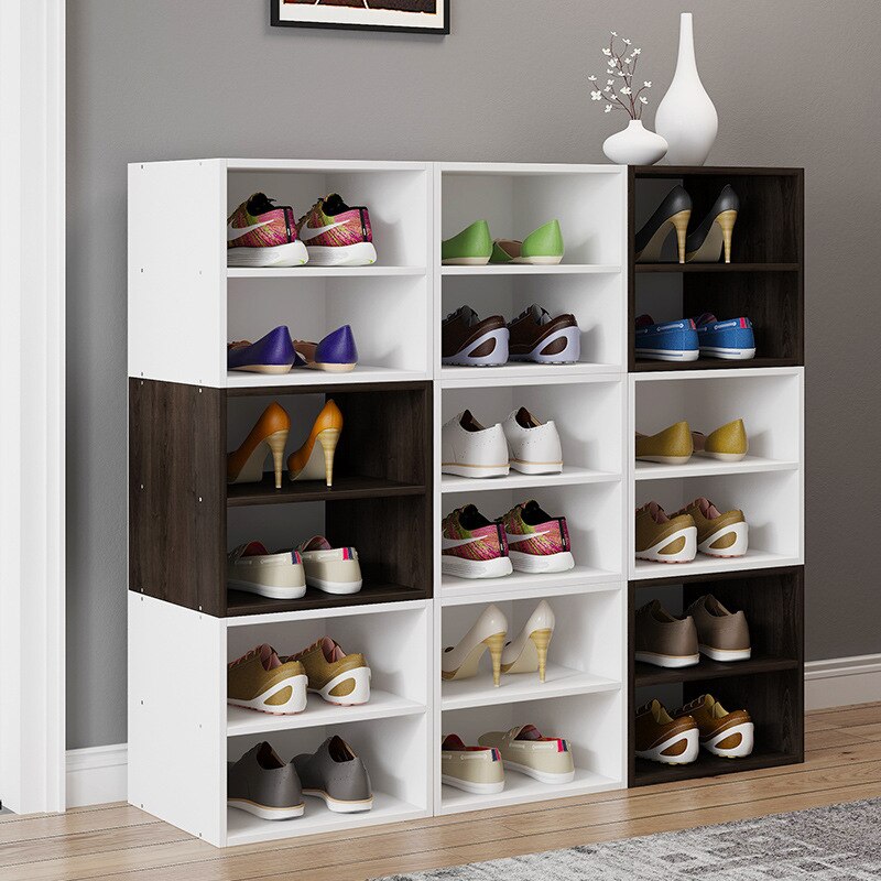 1/2Layer 30x25x30cm Wooden Cube Organizer Storage ... – Grandado