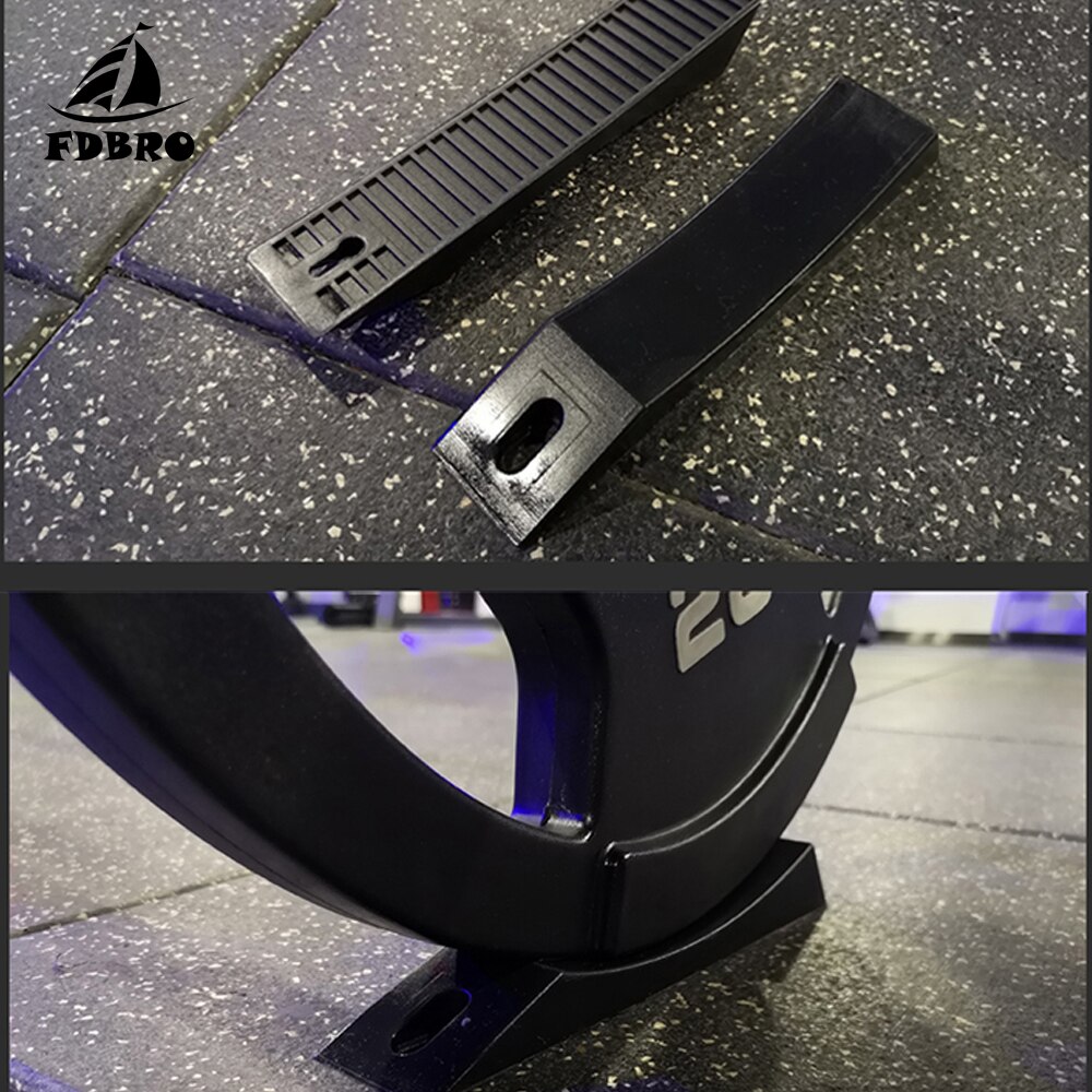 Fdbro 1 stykke dødløft barbell jack alternativ kile aflæse vægtstang og tallerkener vægtløftning fitness gym udstyr tilbehør