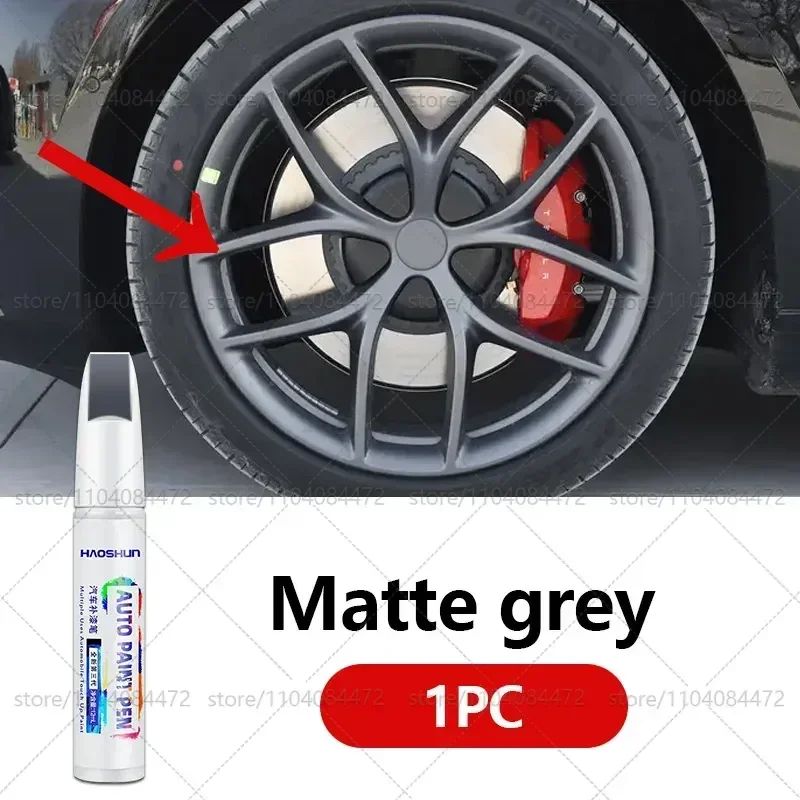 Für Tesla Modell 3Y S X Autorad Kratzer Reparaturstift Mattschwarz Dunkelgewehr Grau Silber Schwarz Mehrere Farben Lackreparaturstift: Gold