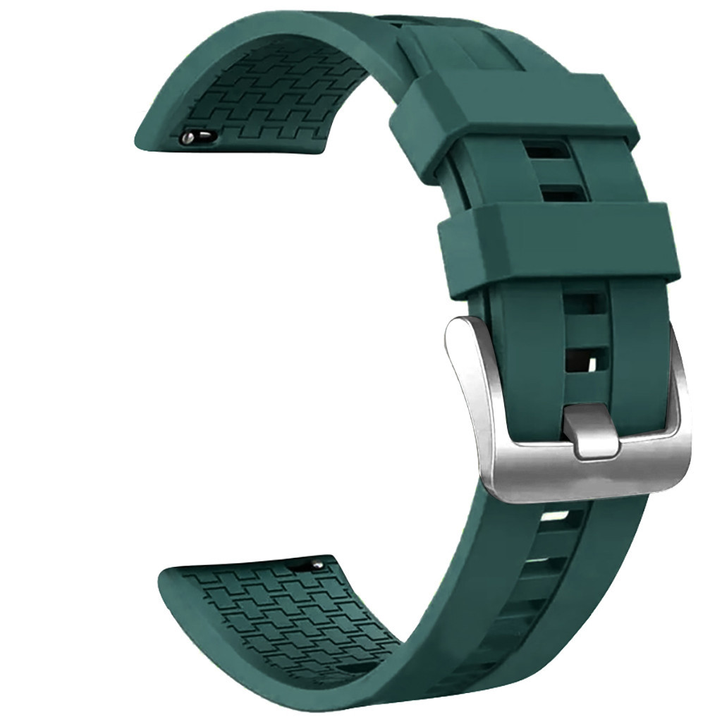 Silikon Handgelenk Strap Neue Für Huawei Uhr GT2 46mm Smart Uhr Strap Ersatz Uhr Band Frauen Männer Sport Armband 19Sep: Army Green