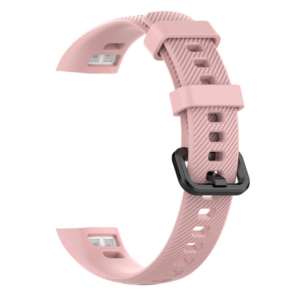 Rondaful Multi-Kleuren Band Voor Huawei Band4 Pro Silicone Pols Voor Band 4 Pro Strap Vervanging Polsband Horloge band: Pink