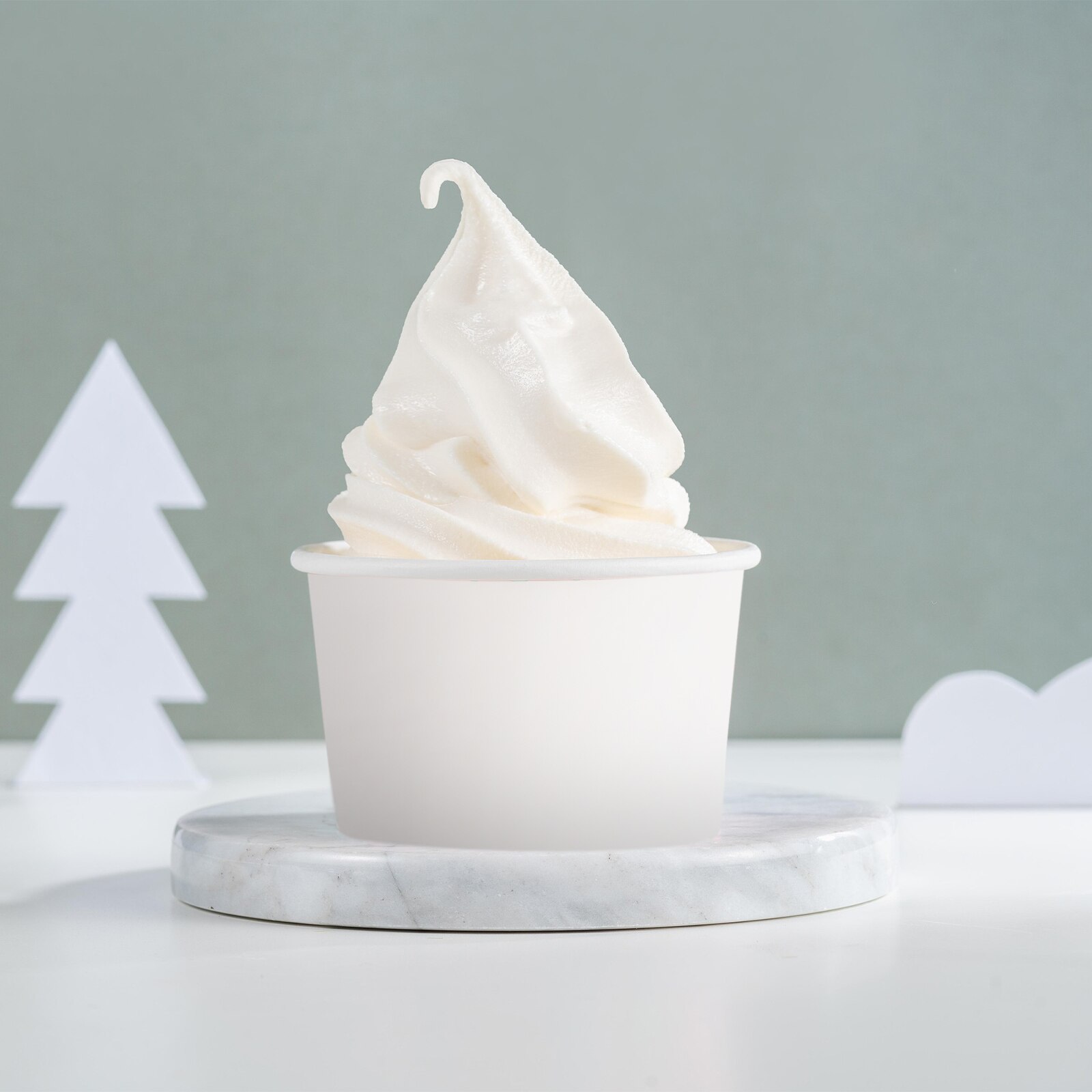 100Pcs 3oz Mousse Cake Ice Cream Cup Disposable Dessert Cups Yogurt Pudding Cups