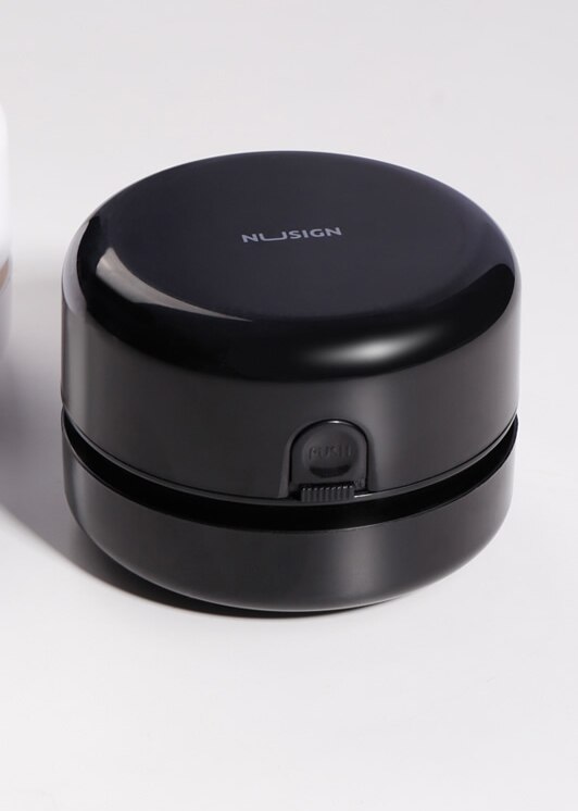 Xiaomi NUSIGN Desk Portable Desktop Cleaner Mini Desk Vacuum Cleaner for School Classroom Office School Supplies For smart life: Black