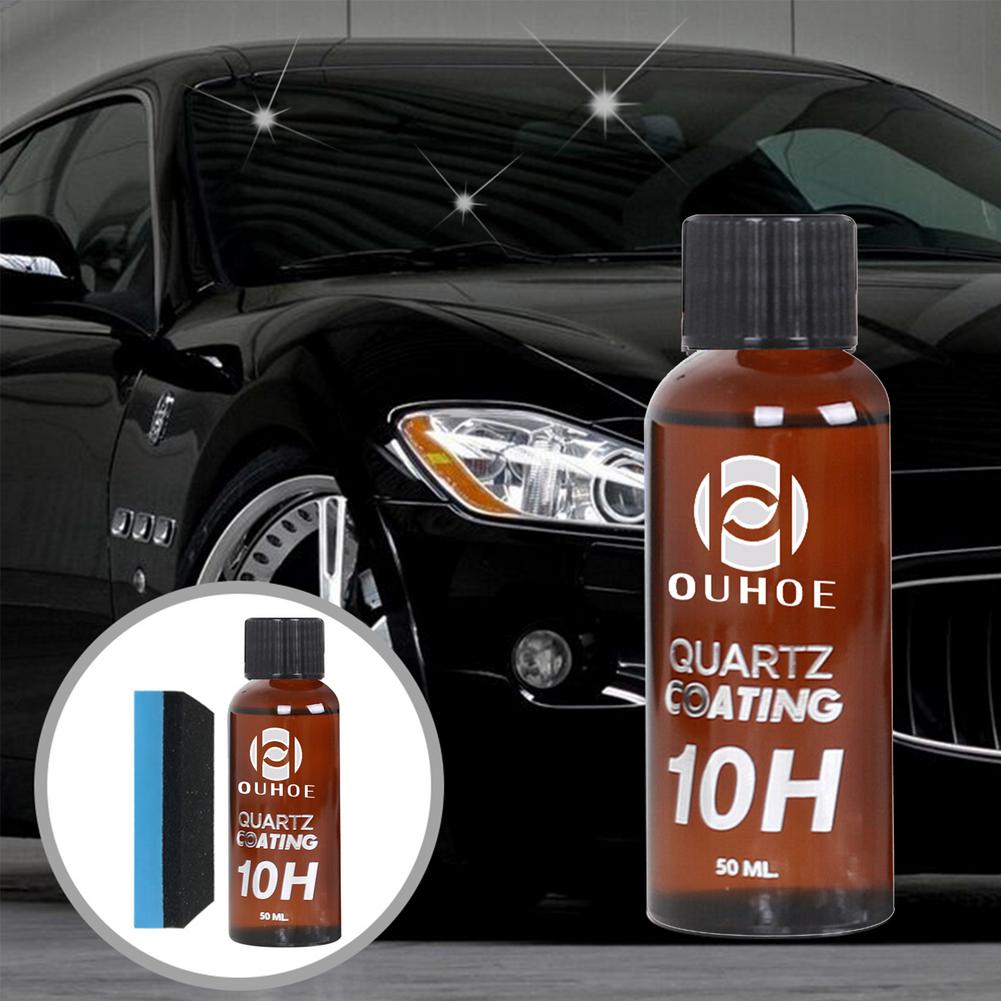 30ml 50ml Non-flammable Ceramic Plating Agent 10H Hardness Car Glass Coating Polishing Agent Automotive Liquid Ceramic Coating