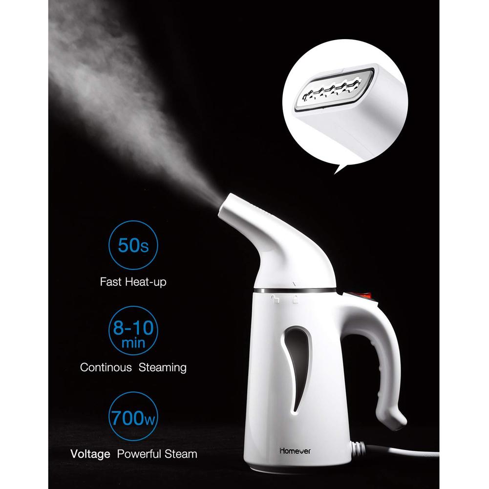 Mini Garment Clothes Steamer Portable Handheld Fabric Steamer with 130ml Water Tank Smart Home Life Brush Accessories
