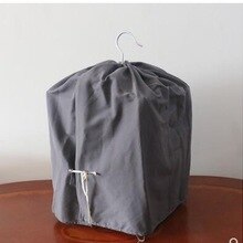 Funda de tela para jaula de pájaro, cubierta cuadrada de tela para jaula redonda pequeña