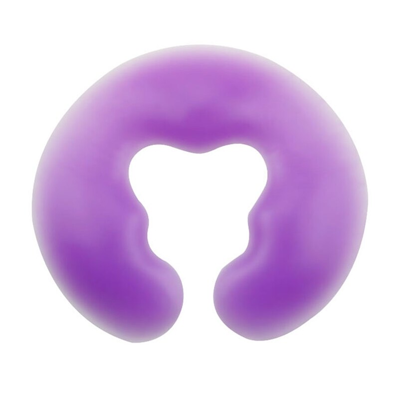 1Pcs 700G Soft Silicon Spa U-vorm Massage Kussen Spa Gel Pad Gezicht Relax Body Massage Cradle Kussen gezondheidszorg