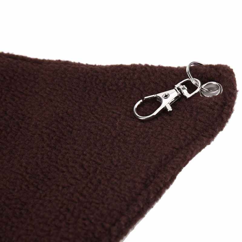 Hangmat Nest Kooi Mini Leuke Hamster Kooi Warm Pluche Hamster Huis Bruin Pet Hangmat voor Hamster Cavia Chinchilla