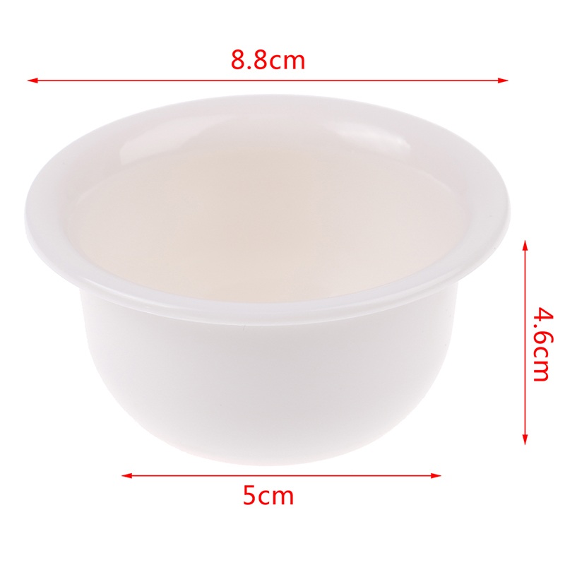 Aparato de afeitado masculino, tazón de cepillo de afeitar para peluquero, tazón de afeitar para hombre, taza de jabón, soporte para herramientas de limpieza facial: Default Title