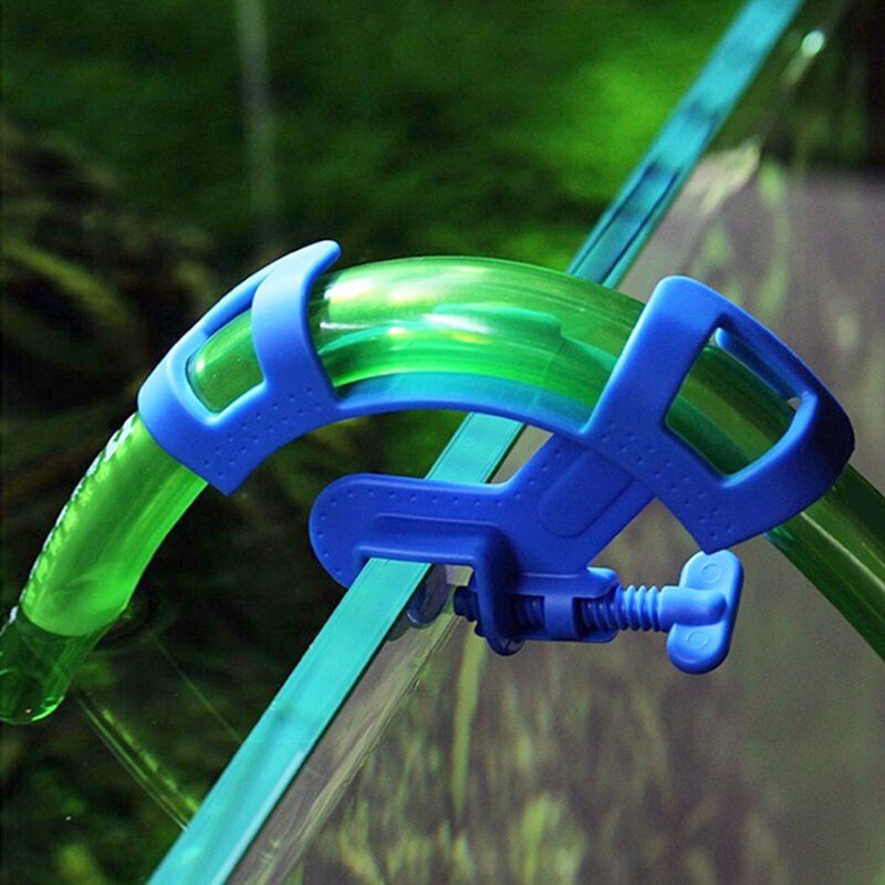 Aquarium Filtratie Slang Houder Waterleiding Clip Aquarium Stevig Slang Bevestiging Klem Aquarium Tool