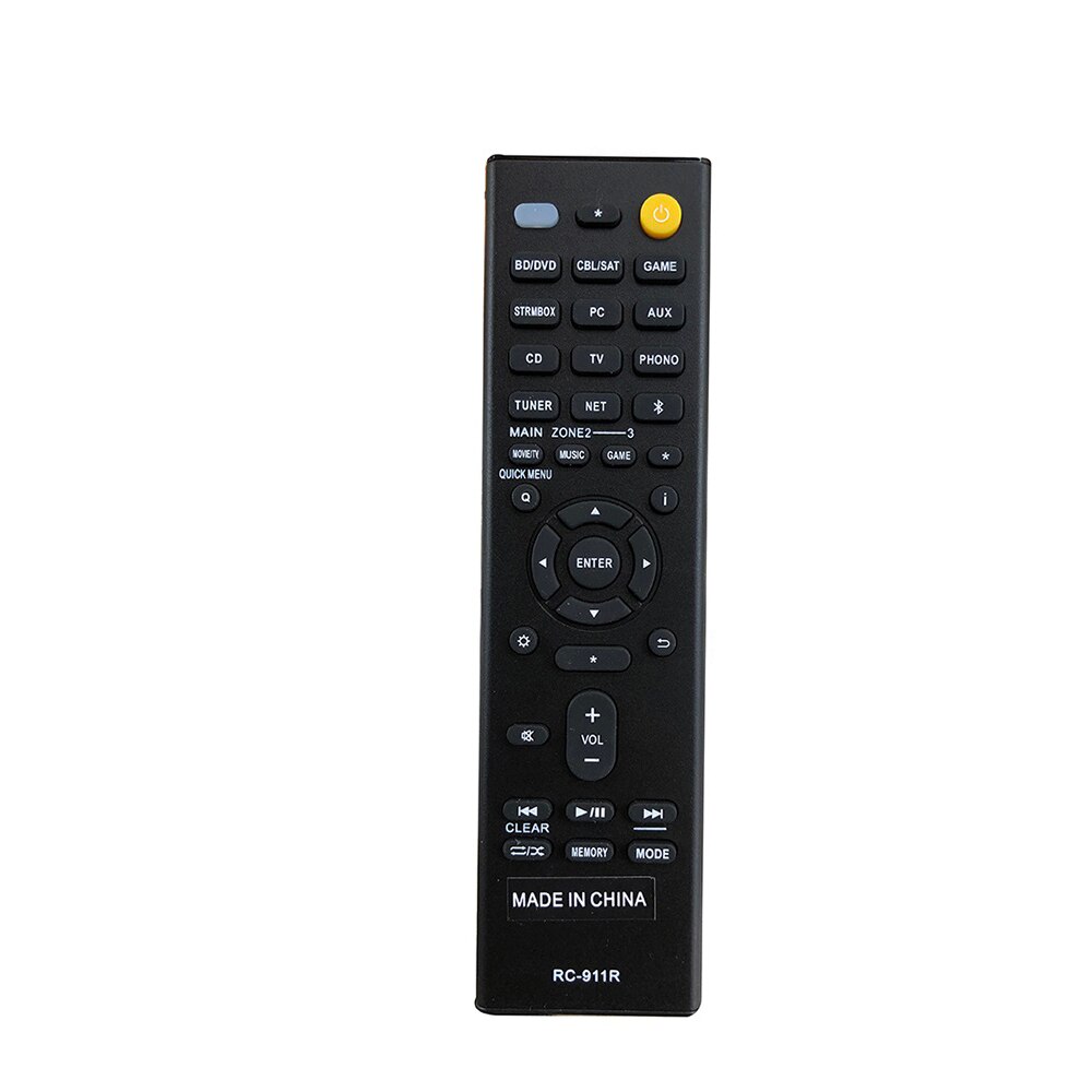RC-911R Replace Remote Control For Onkyo TX-RZ810 TX-NR575E AV RECEIVER