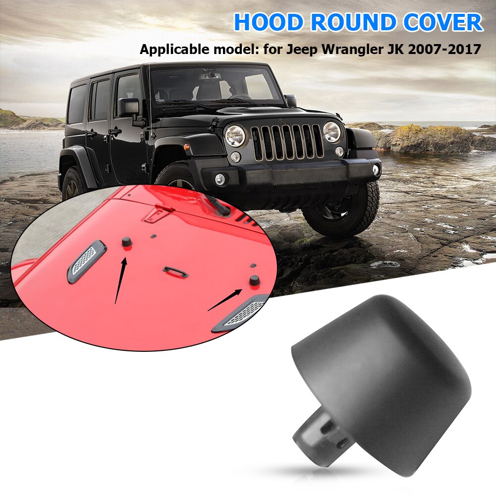 Handig Vervangen Auto Accessoires Rubber Kap Bump Stop Bonnet Bumper Kussen Voor Jeep Wrangler Jk 2007