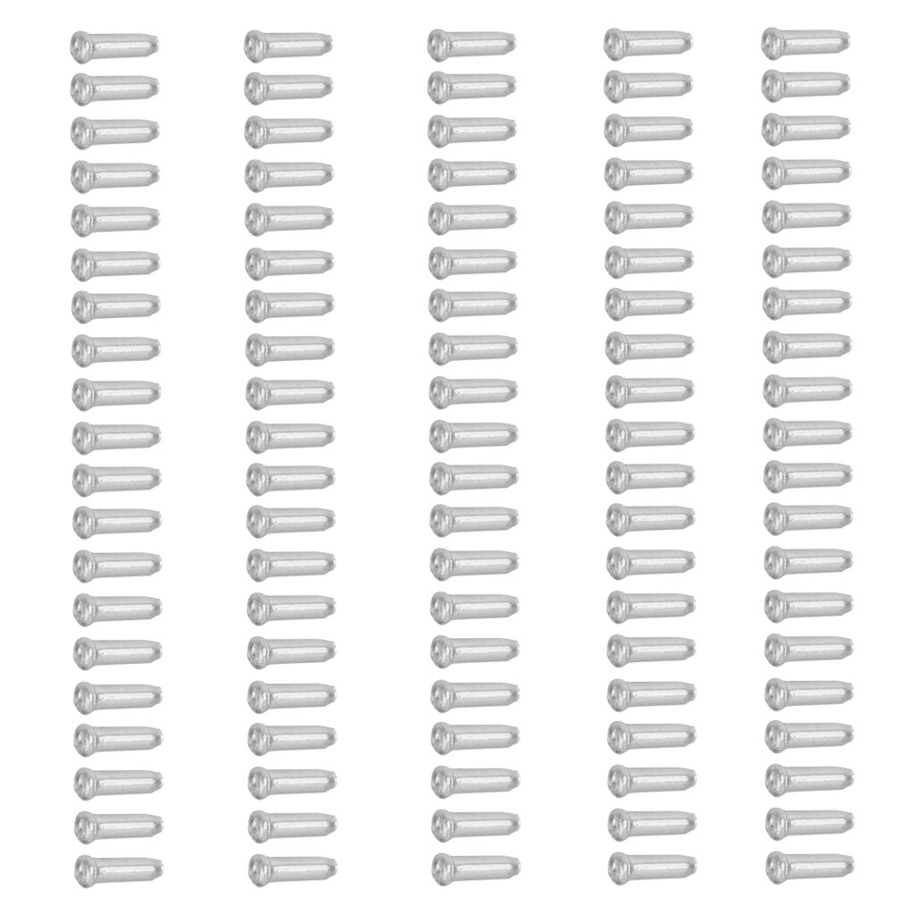 (100 Pieces) End Sleeves End Caps Sleeves Brake Cable Cable End Sleeves For Brake Cable Shift Cable