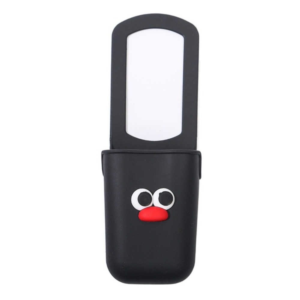 Simpatici portabicchieri in silicone di grande capacità portatile passeggino portabicchieri borsa portaoggetti per bottiglie sacchetti per bottiglie d'acqua con faccia di cartone animato: Rosso