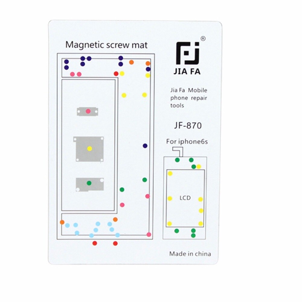 Magnetische Schroeven Mat Voor Iphone 6S