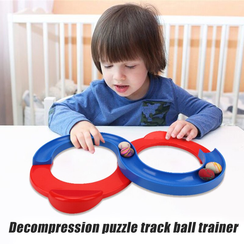 Track Ball Toy Stress Relief Adult Children Puzzle Sensory System Training Device LBV