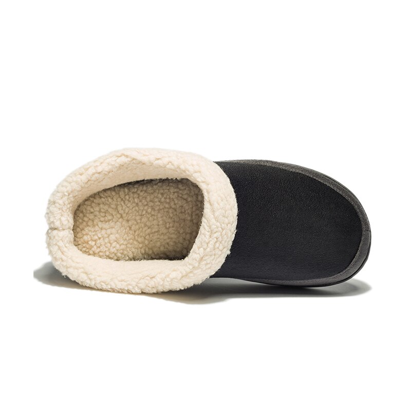 hiver maison épaisse coton pantoufles hommes chaussures de grande taille 48 49 50 antidérapant intérieur en peluche plat chaussures pour hommes