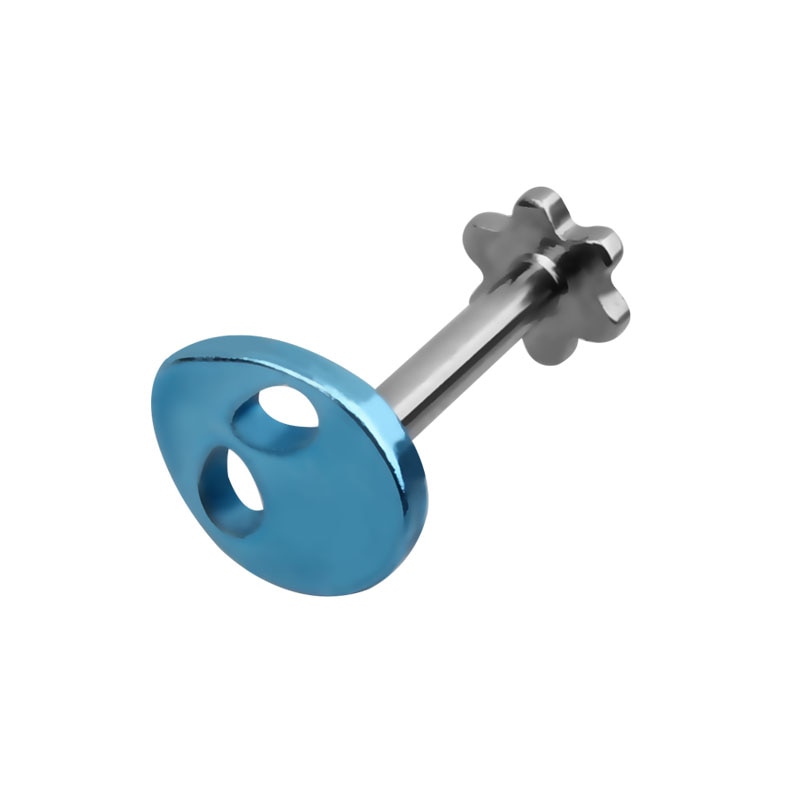 1.2*9mm Alien 16G Tragus Cartilage Steel Lip Rings Labret Monroe Ear Stud Helix Earrings Daith Piercing Body Jewelry Lobe Oreja