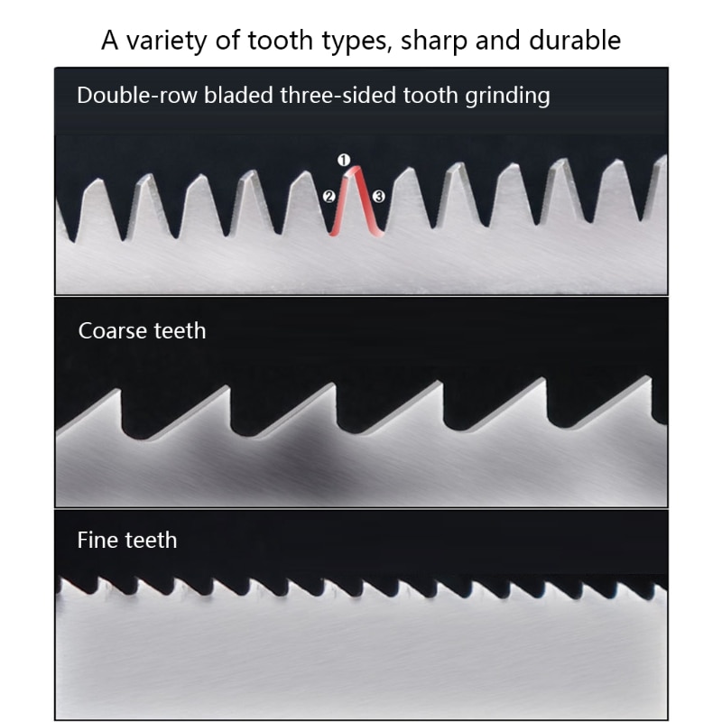 Lame de scie alternative en acier inoxydable, pour la coupe du métal et du bois, outils électriques, accessoires