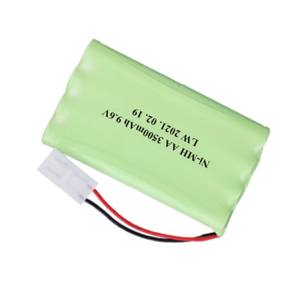 9.6V 3500Mah Ni-Mh Batterij Voor Rc Speelgoed Auto Tanks Treinen Robot Boot Gun Gereedschap 9.6V 3000Mah mimh Batterij Oplader 5in1 Kabel Set