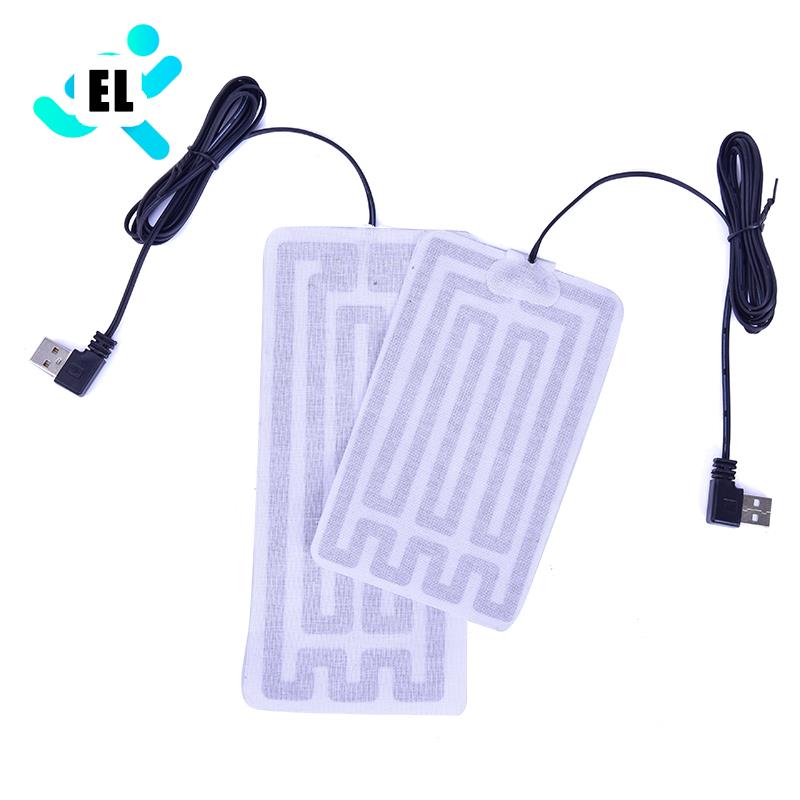 1 para USB podgrzewane wkładki stóp ocieplenie Podkładka stóp cieplej skarpety Podkładka mata zima na wolnym powietrzu Sporty ogrzewanie wkładki robić butów zima ciepły