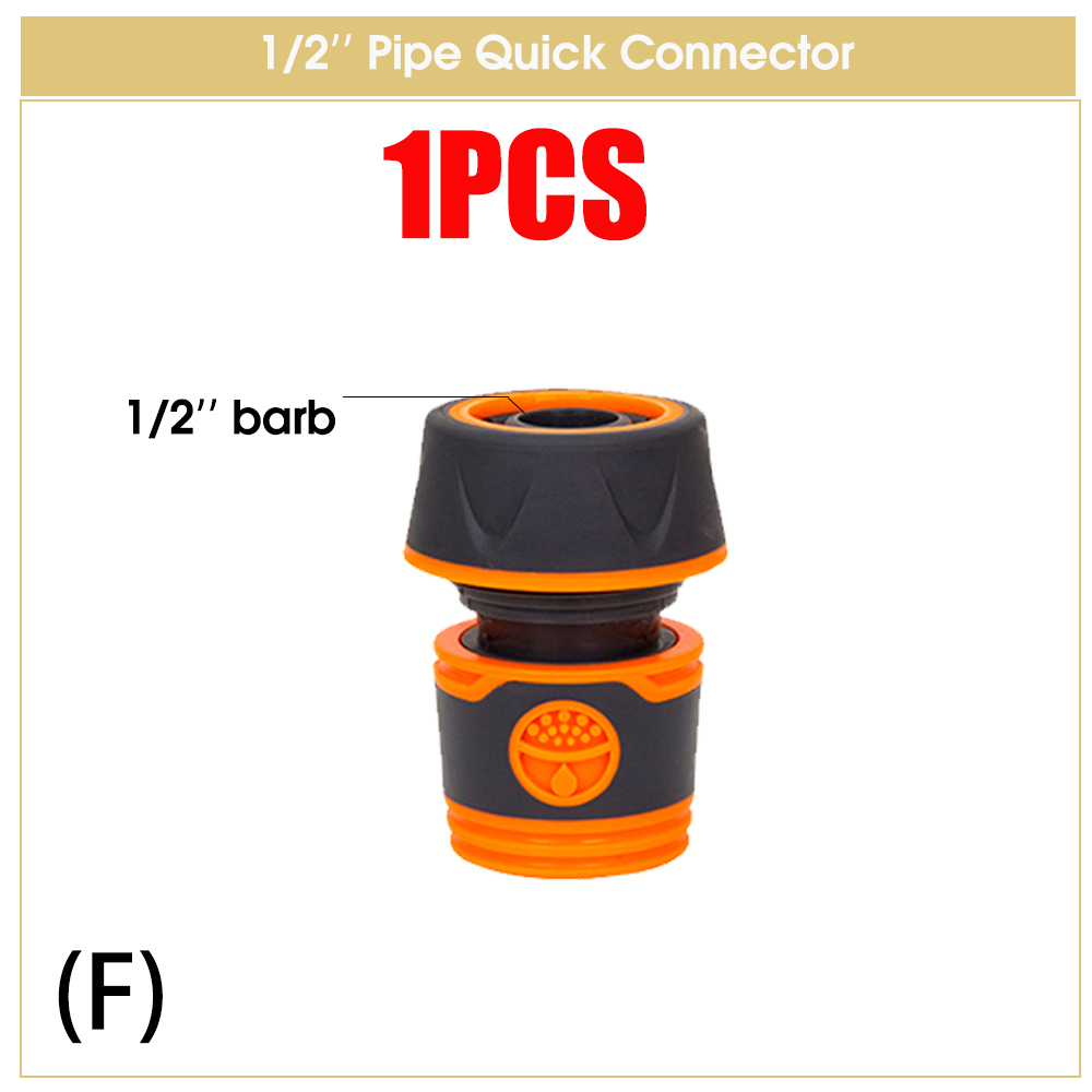 Faucet Quick Connectors Rotatable Water Tap Splitter 1/2" 3/4" 1" Thread Adapter Garden Farm Irrigation Car Wash Swivel Joints: grey