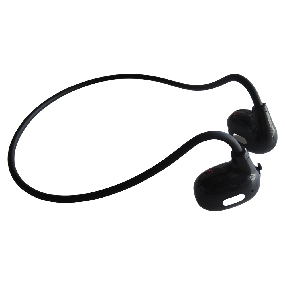 Cuffie a conduzione aerea, auricolari wireless bluetooth impermeabili, auricolari sportivi stereo over-ear con microfono, chiamate per uso quotidiano: Viola