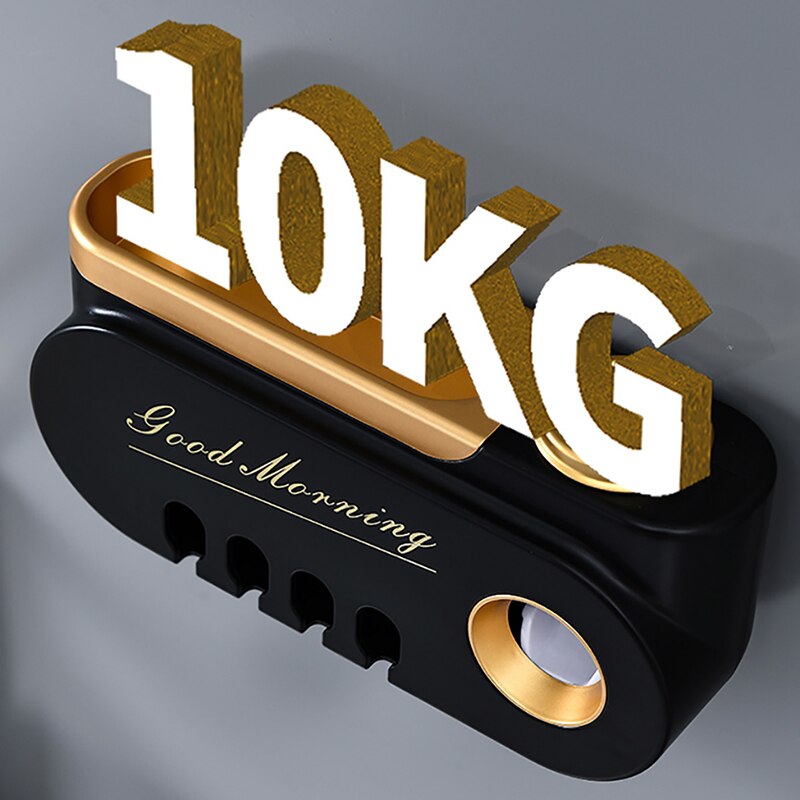 Soporte para cepillo de dientes multiusos, dispensador automático de pasta dental, estante de almacenamiento de maquillaje, juegos de accesorios de baño, artículos para el hogar