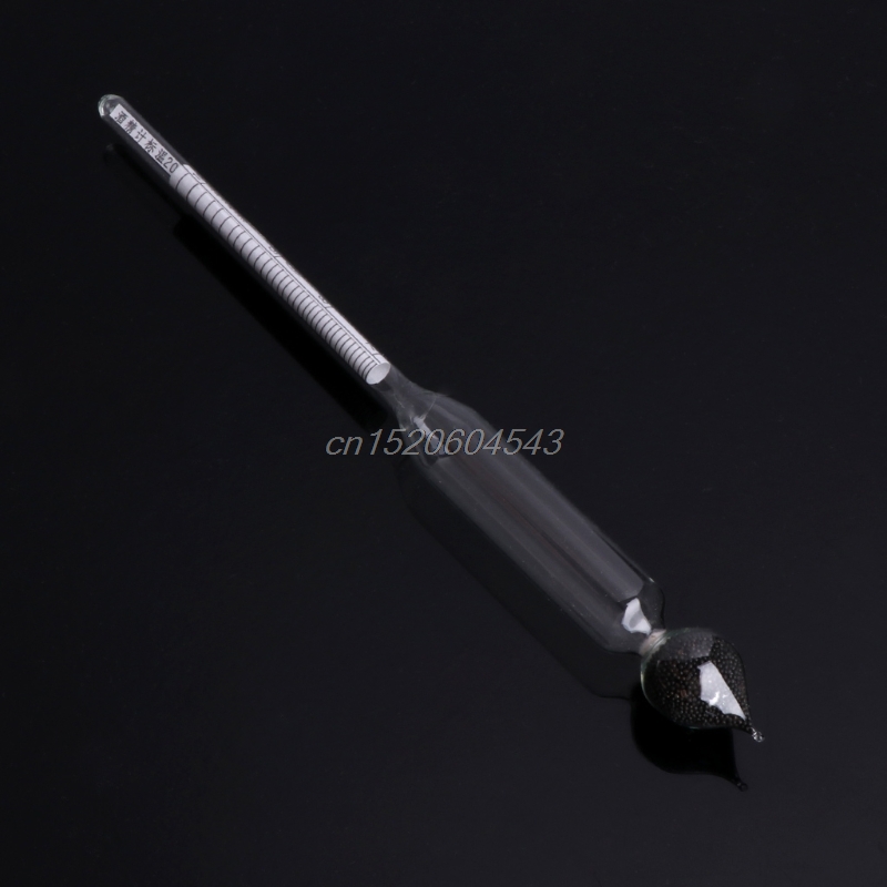 3 pièces 0-100% hydromètre alcomètre testeur ensemble alcool Concentration mètre + thermomètre R08 et directe