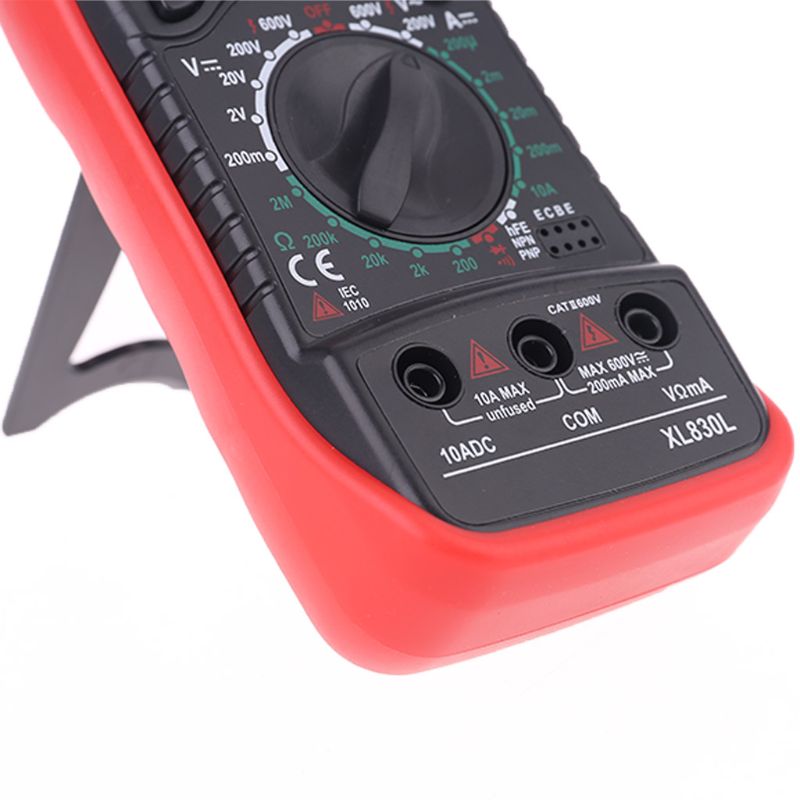 8301 Digital Hand Held Multimeter Measuring DC AC Voltage Resistance Current 199 D2TD