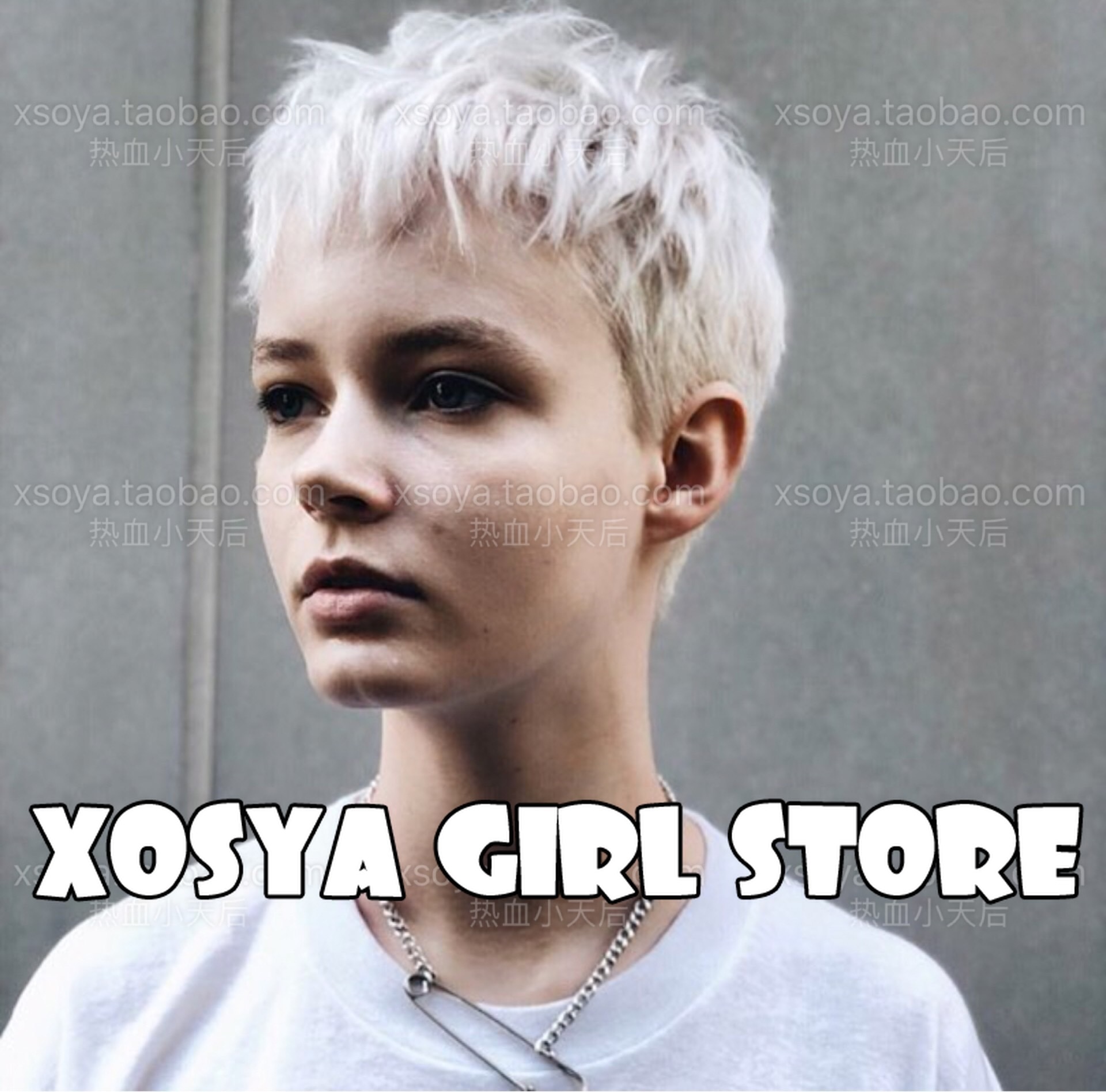 Resin pin, water drill letter pendant, tiaodi, Tuku, girl's heart-shaped Fairy Necklace