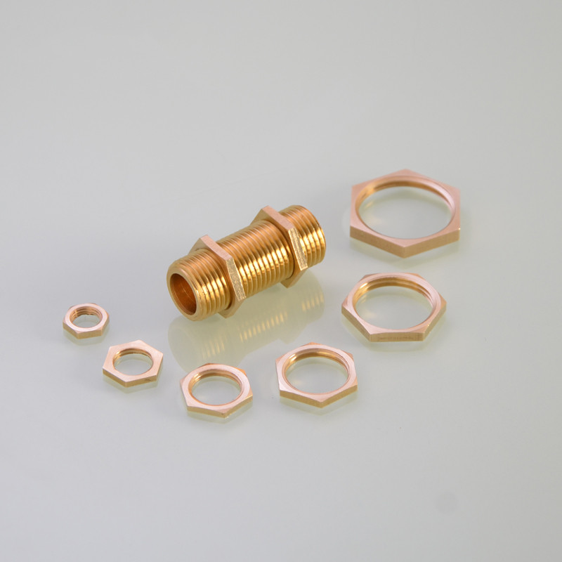 Écrous de verrouillage hexagonaux en laiton M10 M12, filetage femelle, bouchon à tige hexagonale en cuivre, 1/8 "1/4" 3/8 "1/2" 3/4 "1" BSP