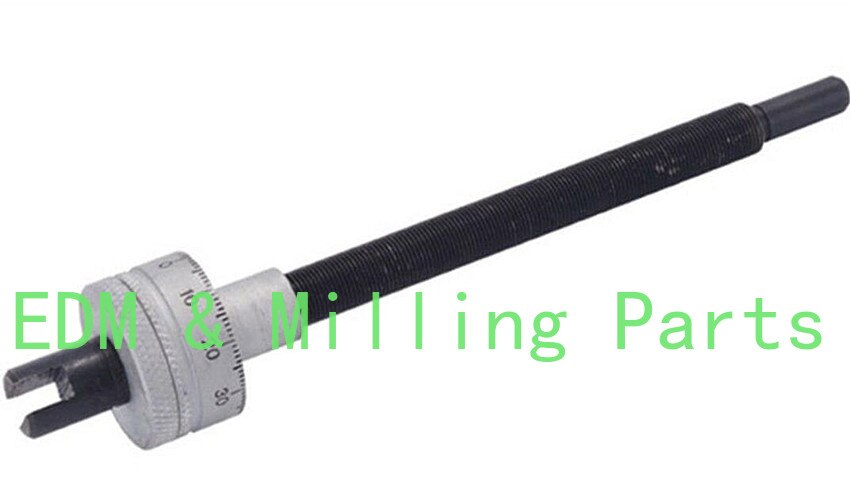 Fraiseuse CNC, Micro échelle d&#39;alimentation, tige + bouton d&#39;arrêt, outil de fraisage Vertical B164 + B163 pour pièce de fraiseuse bridgport