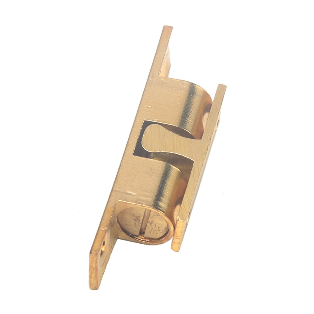 Verstelbare Messing Deur Slide Vangst Lock Bolt Klink Barrel Thuis Veiligheid Garderobe Kast Lente Bal Deurslot Hardware Accessoires