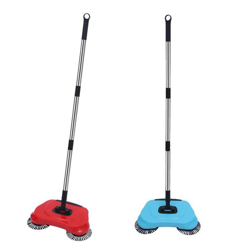Hand Push Sweeping Machine Lazy Floor Sweeper Floor Carpet Dust Cleaner Household Cleaning Tool Rubber Wheels Enough Power