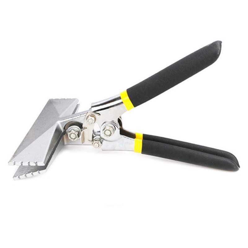 OOTDTY Sheet Metal Bending Pliers Hand Seamer Wide Jaw Straight 80mm/Elbow 80mm/Straight 150mm Tools for Welding Clamps: Orange