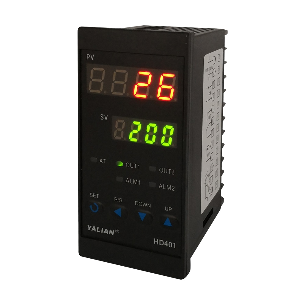 the most latest temperature controller Max test temperature 1372 degree thermoregulator with dual display and alarm relay output