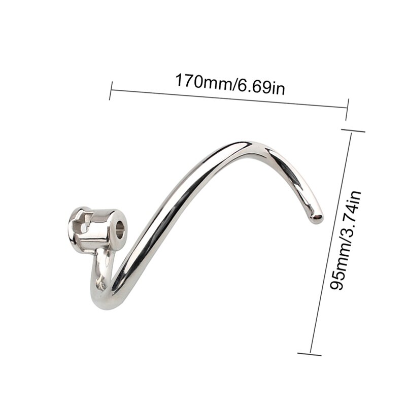 Rvs Elektrische Mixer Haak Deeg Haak Voor W10462785 Mixers Brood Cookie Deeg Maker Gereedschap