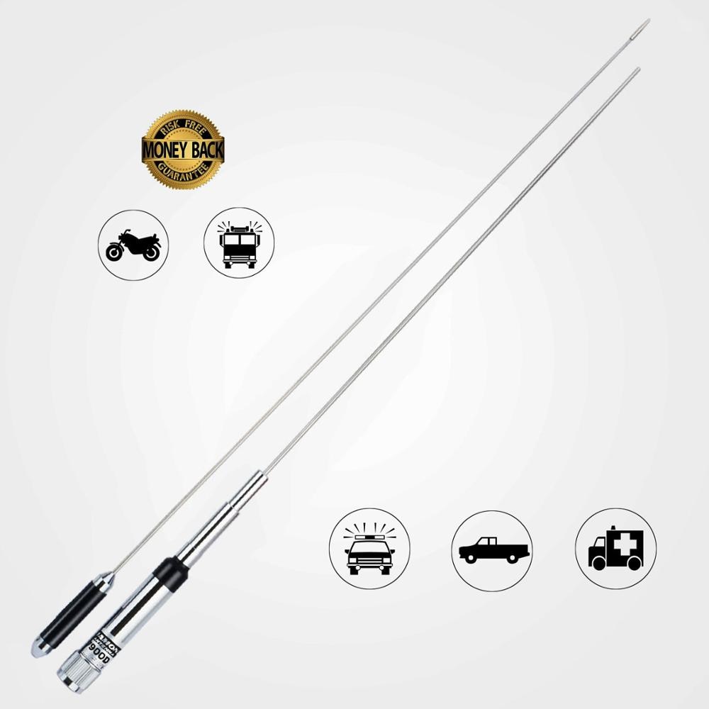 Socotran ST-7900D Quad Band Mobiele Radio Antenne Opvouwbare Vhf/Uhf PL259 Connector Mobiele Transceiver Antenne Voor Autoradio