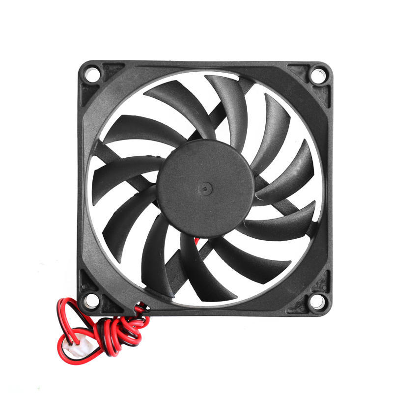 Cooling fan 5V 2 pin 80x80x10mm pc computer CPU system heatsink brushless cooling fan 8010