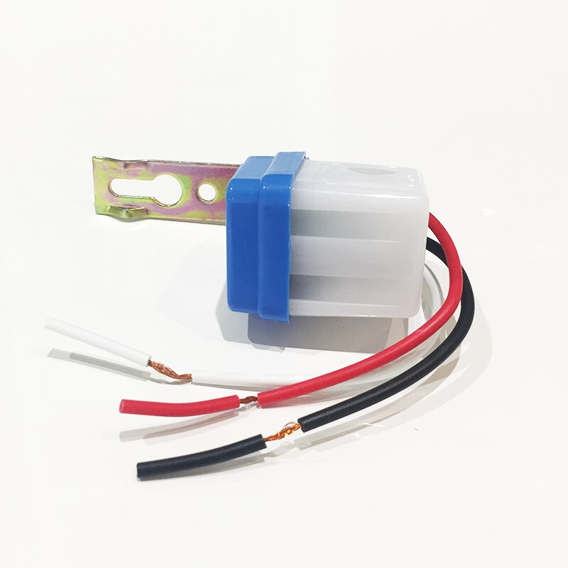 Outdoor Intelligent waterproof 220v light photo control sensor switch automatic photocell switch for lamps: 10A 5