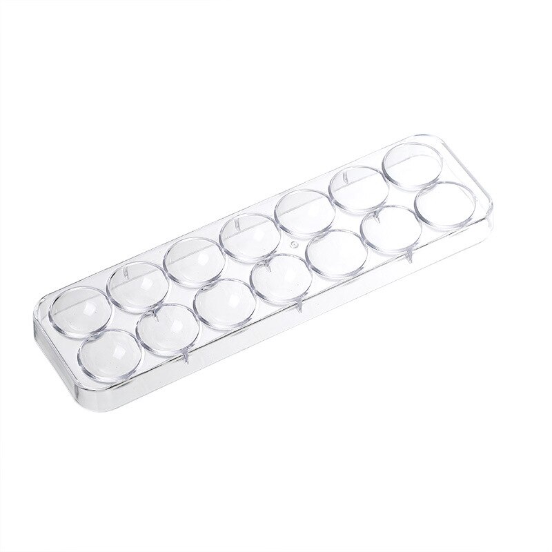 3D Grote Hart Chocolade Schimmel Clear Polycarbonaat Chocolade Mould Tray Diy Handgemaakte Maker Ijs Muffin Lade Bakvormen Pan Zoetwaren Cake Vorm Bakken Schotel Gebak Gereedschap Plastic Bakvormen